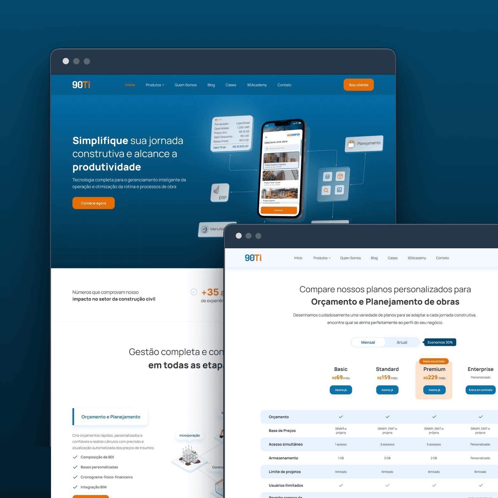 NoventaTI - Captura de Tela